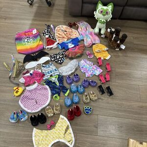 Pokemon Sprigatito Build-A-Bear Plush 15" Offi  Pokemon, Deer Fawn‎ &Accessories